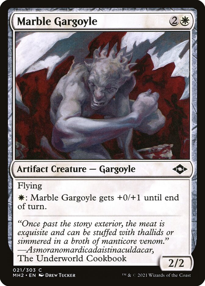 Marble Gargoyle card front