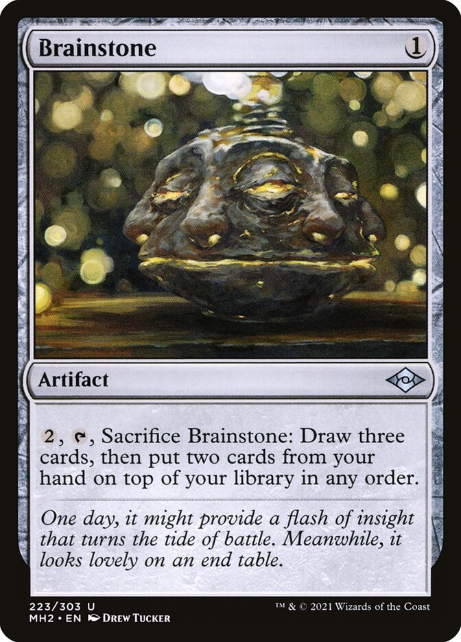 Brainstone card front