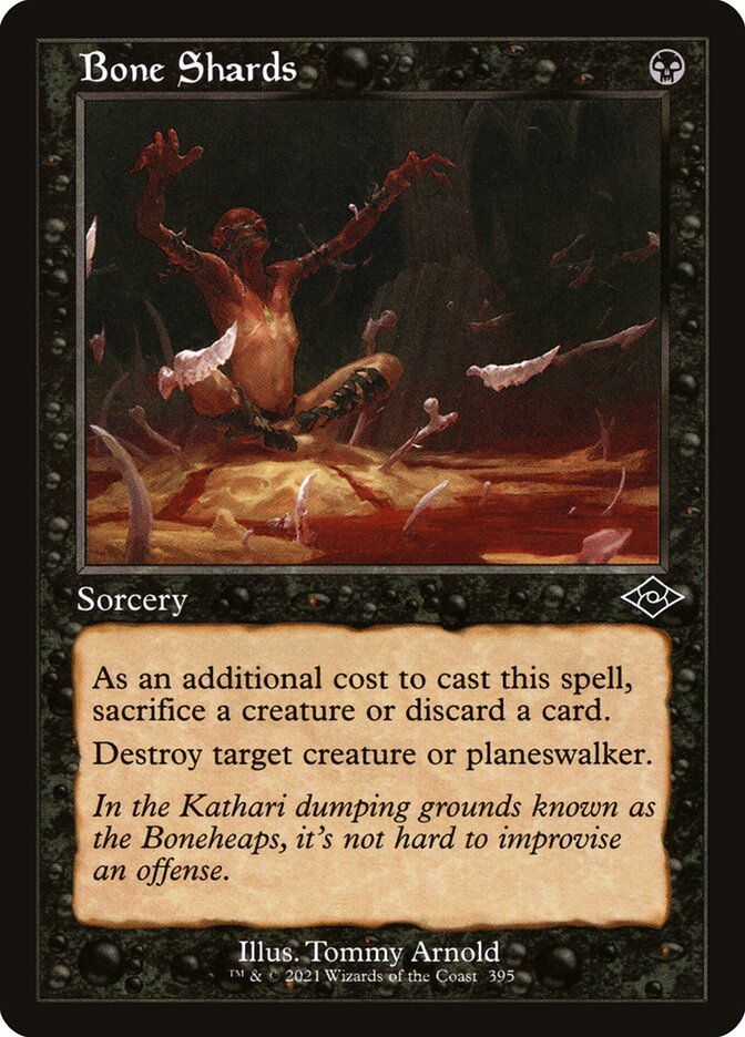 Bone Shards card front