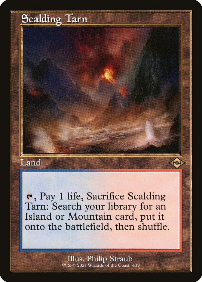 Scalding Tarn card front