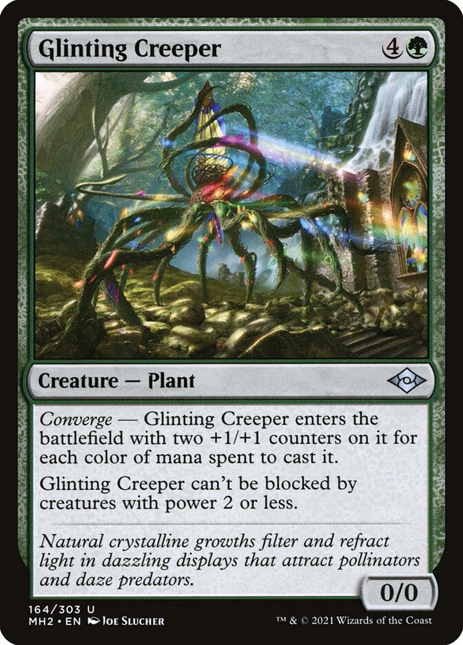 Glinting Creeper card front