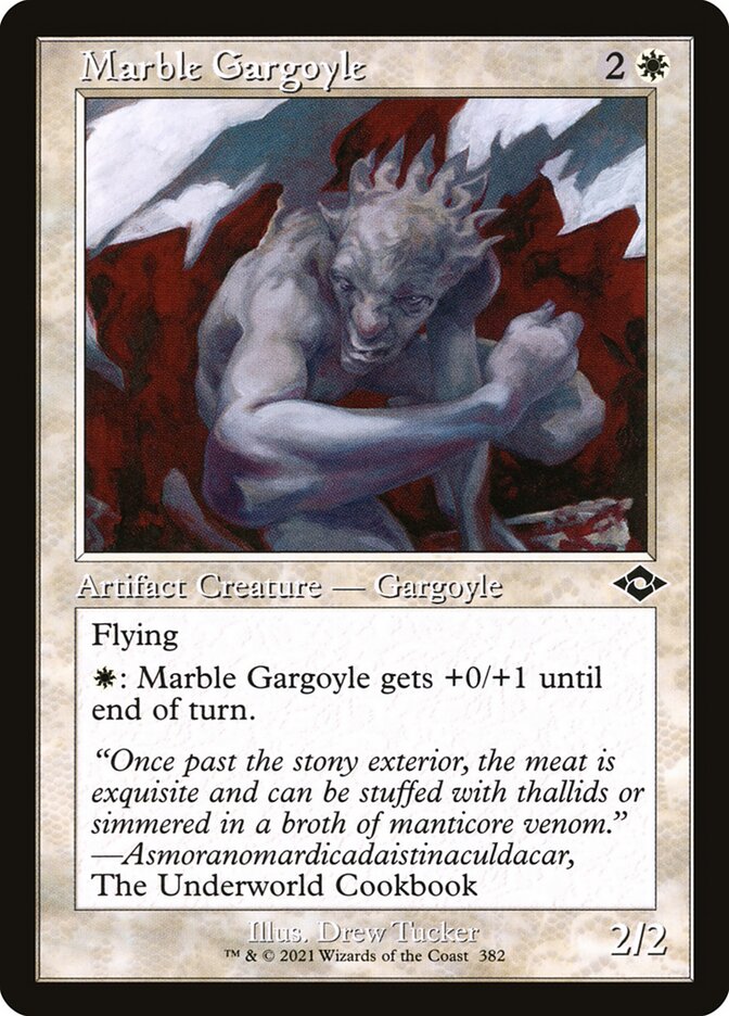 Marble Gargoyle card front