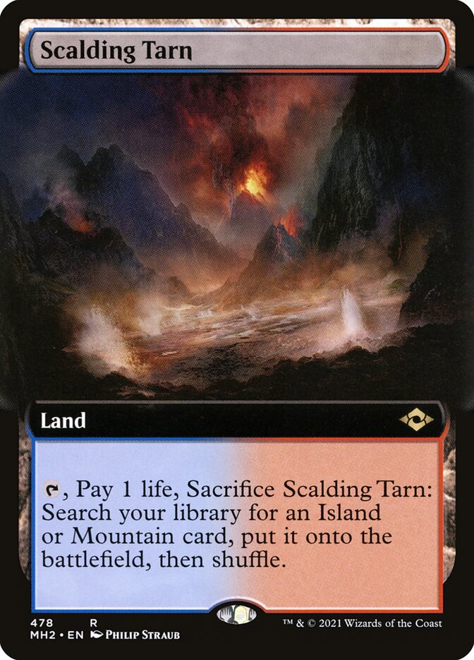 Scalding Tarn card front