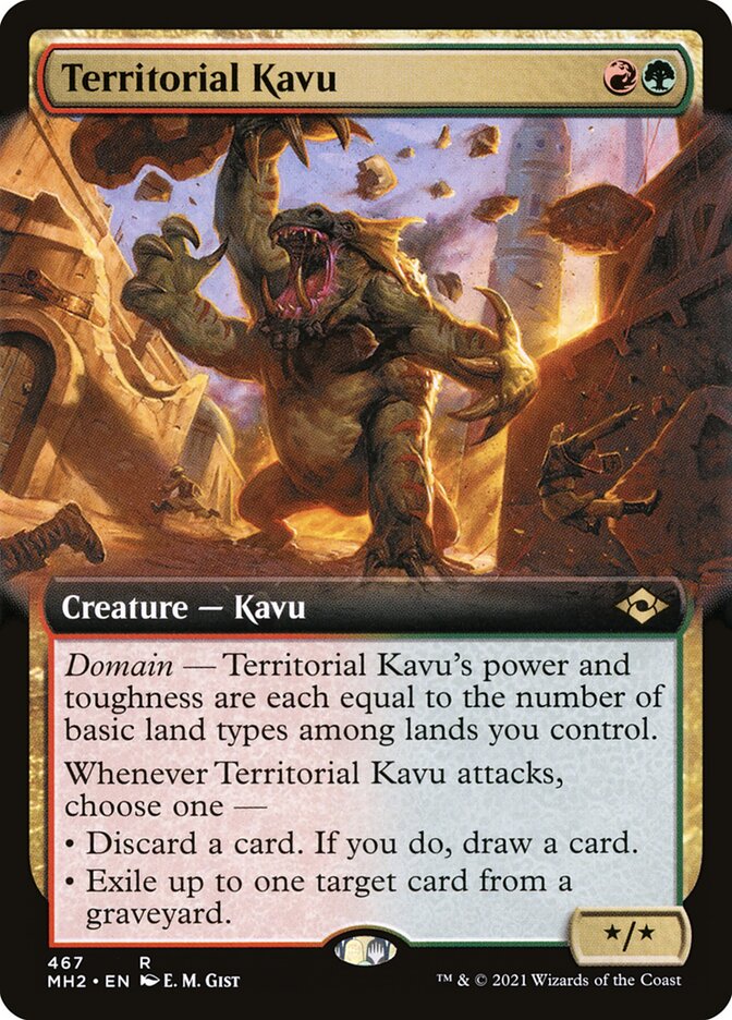 Territorial Kavu card front