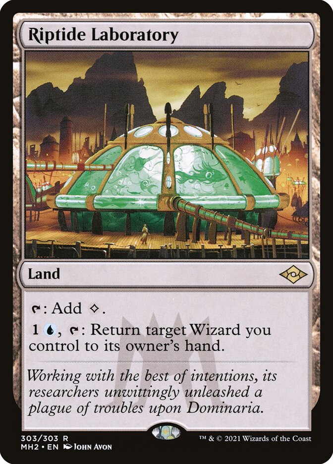 Riptide Laboratory card front