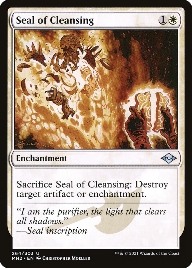 Seal of Cleansing card front