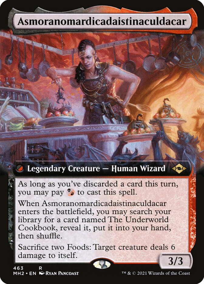 Asmoranomardicadaistinaculdacar card front