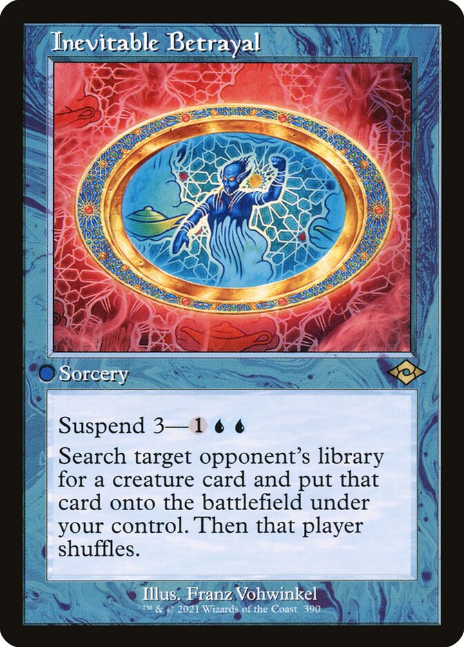 Inevitable Betrayal card front