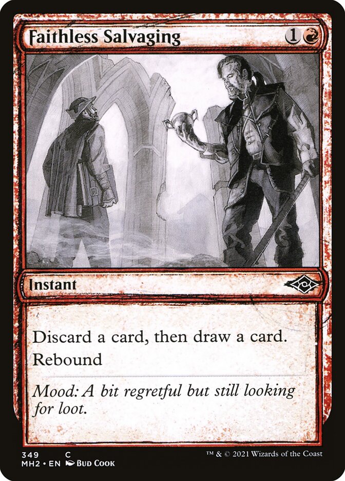 Faithless Salvaging card front