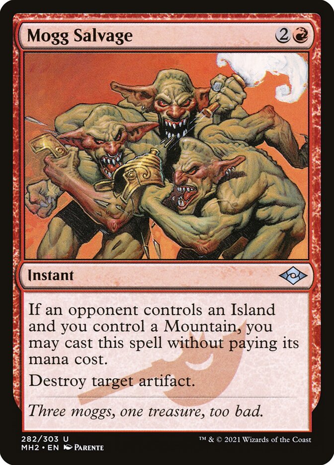 Mogg Salvage card front