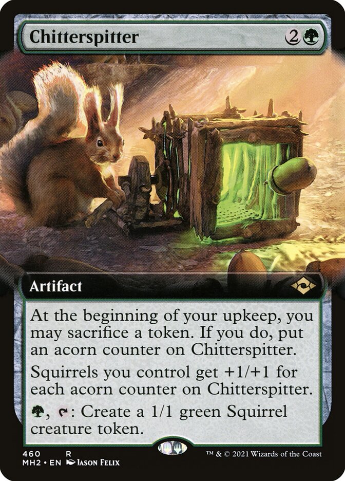 Chitterspitter card front
