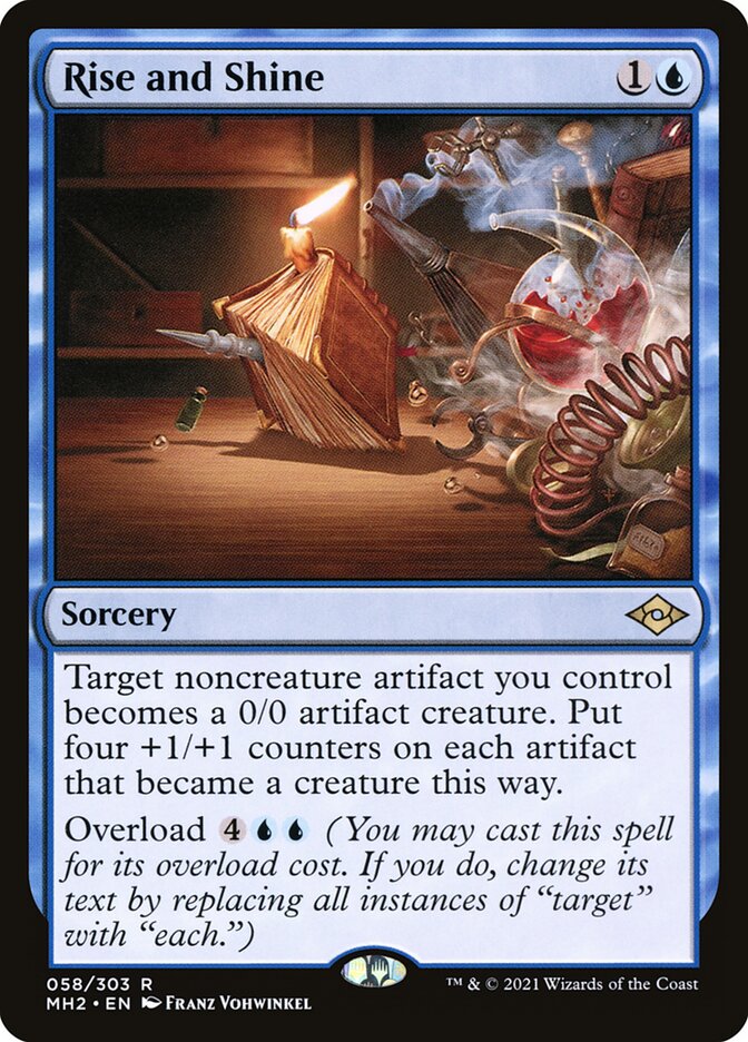 Rise and Shine card front