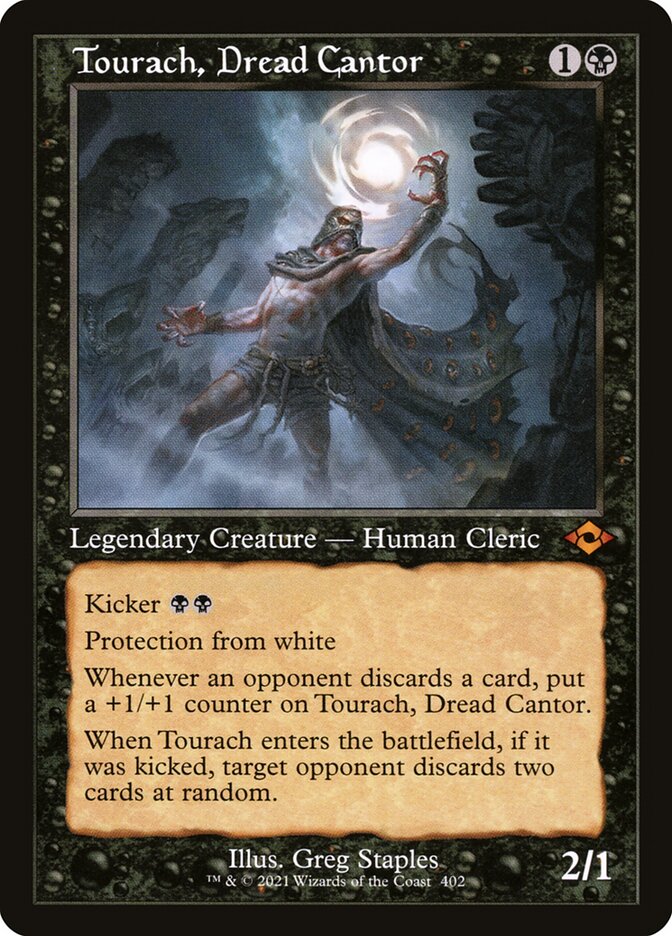 Tourach, Dread Cantor card front