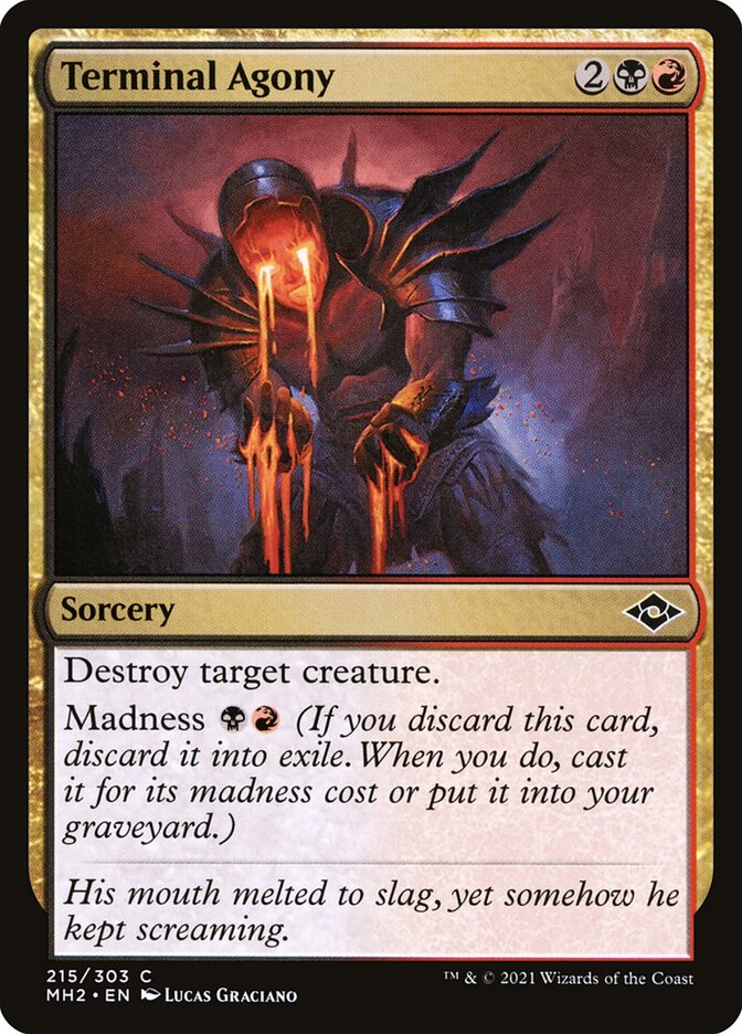 Terminal Agony card front