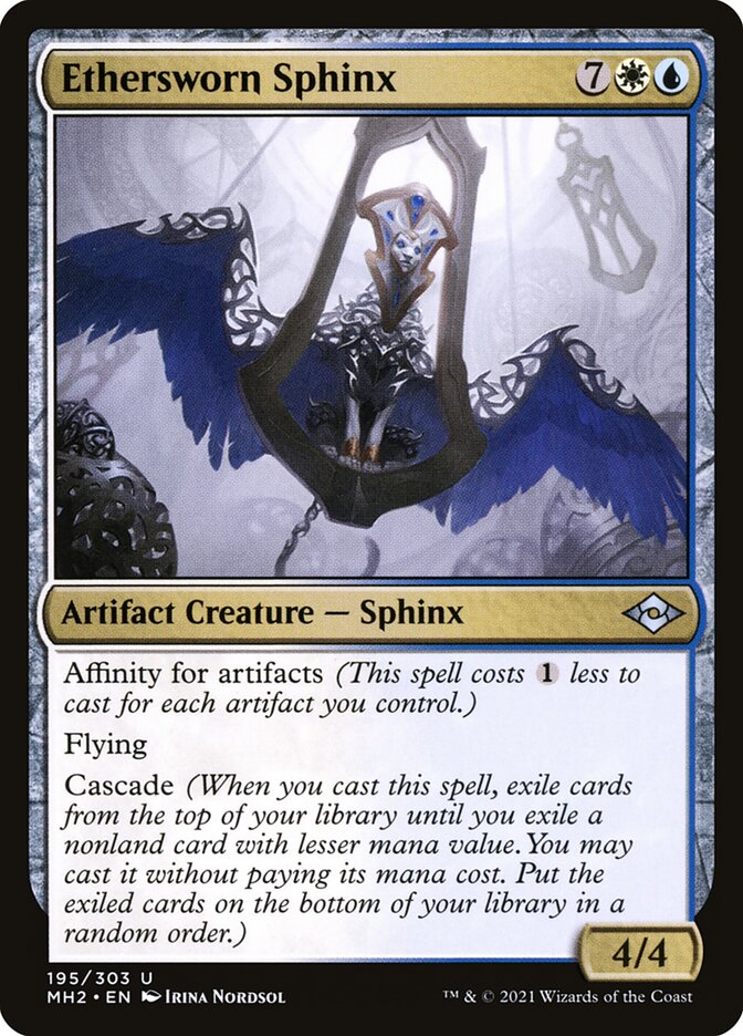Ethersworn Sphinx card front
