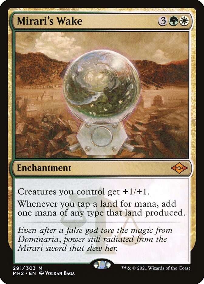Mirari's Wake card front