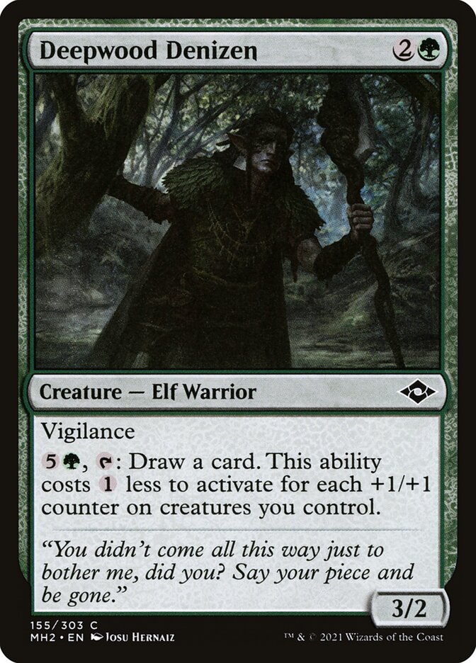 Deepwood Denizen card front