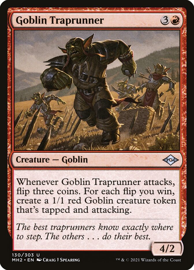 Goblin Traprunner card front