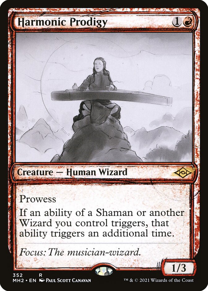 Harmonic Prodigy card front