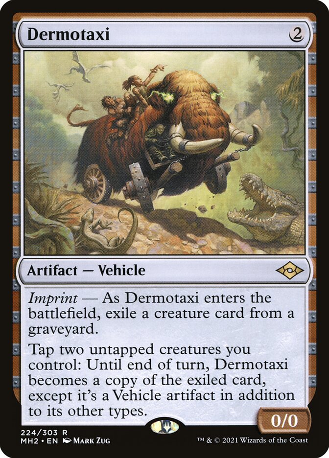 Dermotaxi card front