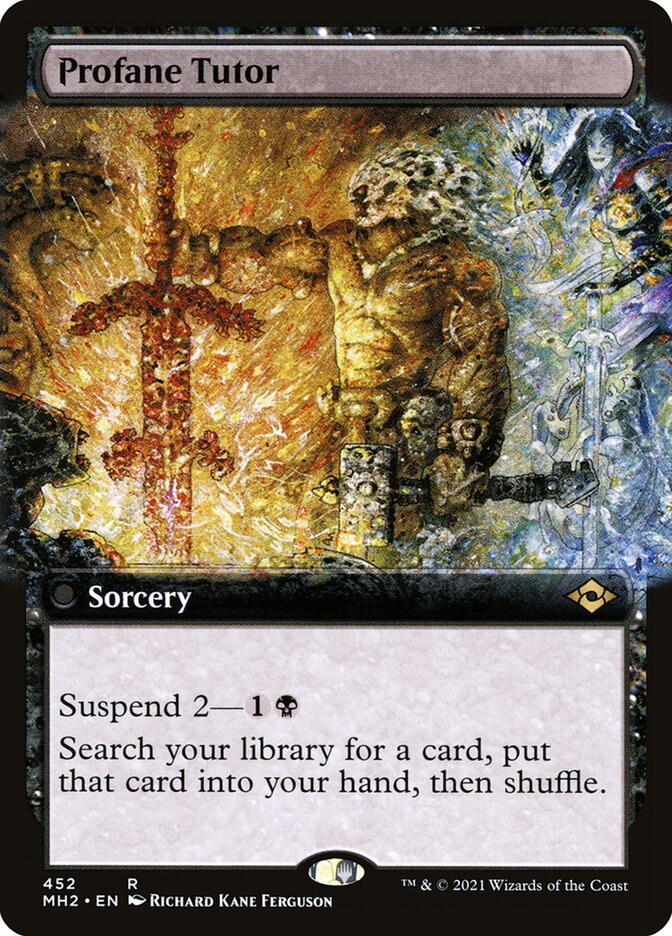 Profane Tutor card front