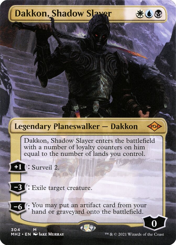 Dakkon, Shadow Slayer card front
