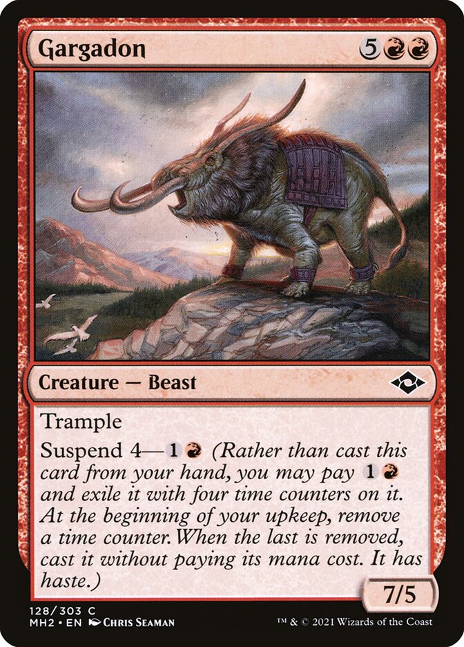 Gargadon card front
