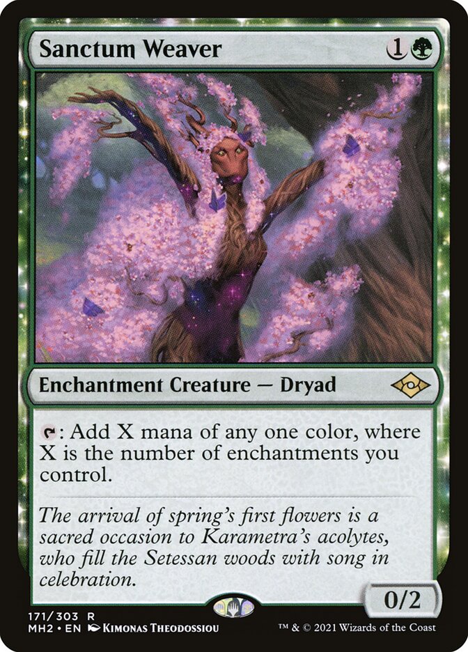 Sanctum Weaver card front