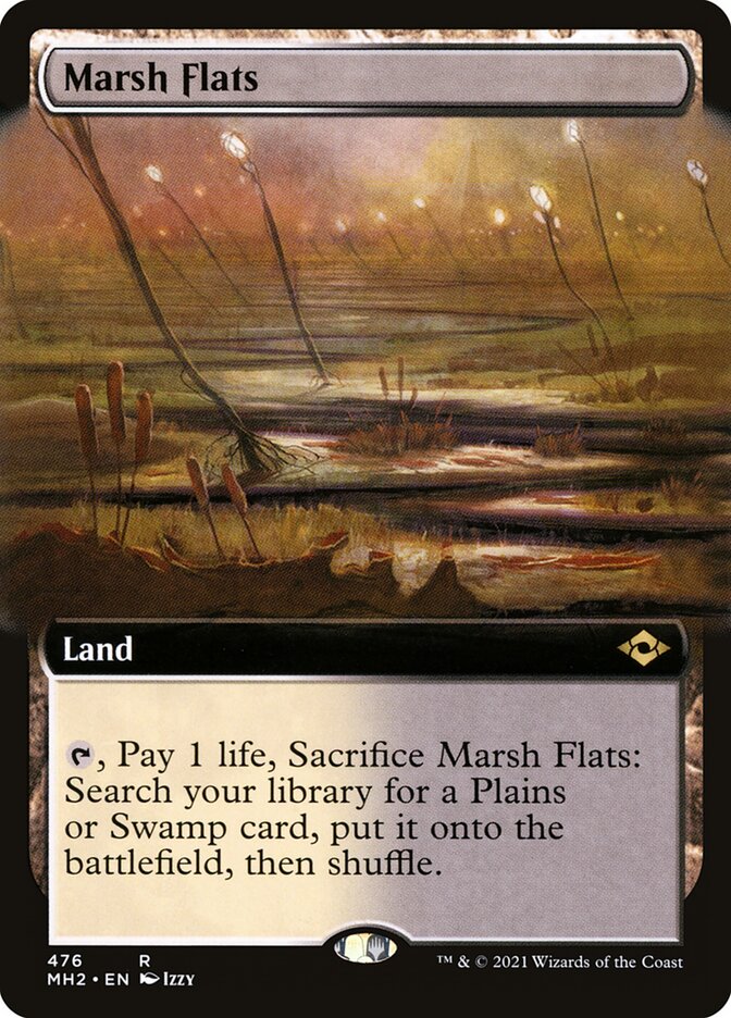 Marsh Flats card front