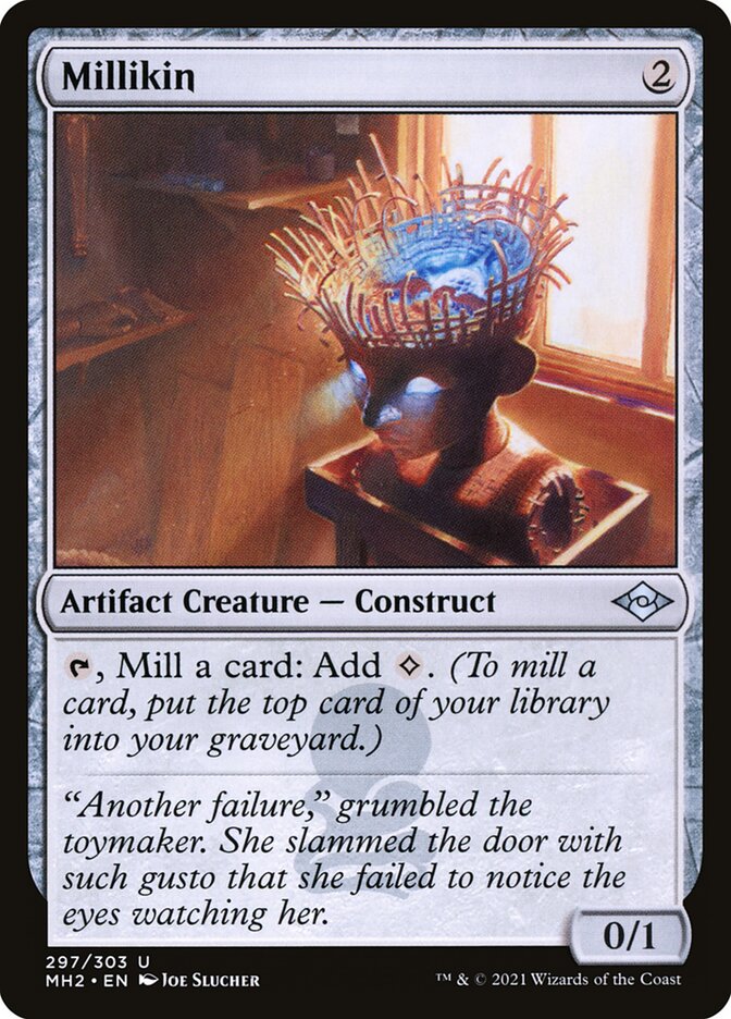 Millikin card front
