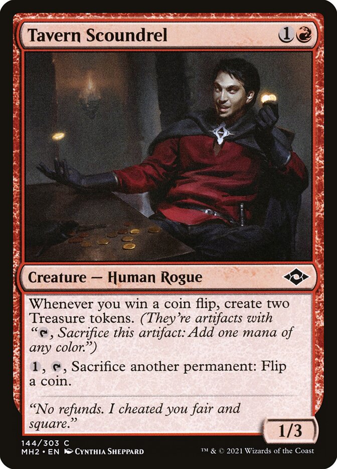 Tavern Scoundrel card front