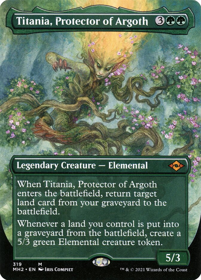 Titania, Protector of Argoth card front