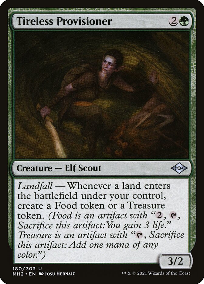 Tireless Provisioner card front
