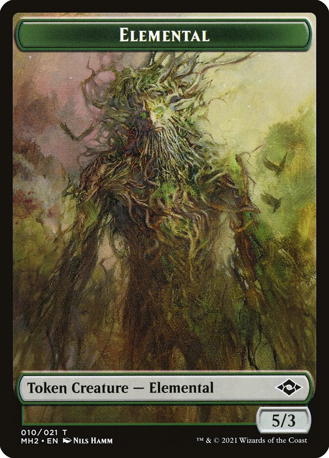Elemental card front