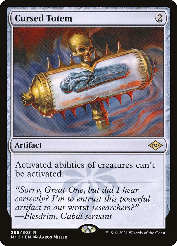 Cursed Totem card front