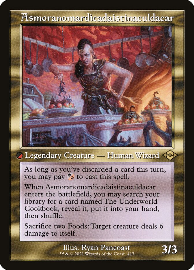 Asmoranomardicadaistinaculdacar card front