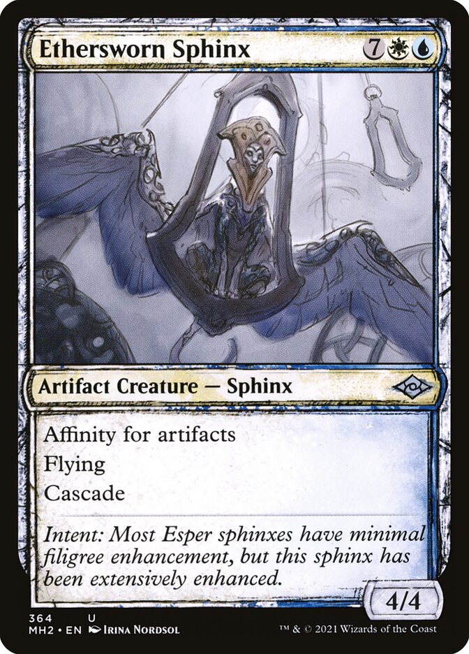Ethersworn Sphinx card front