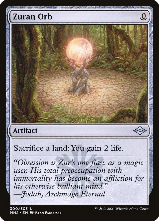 Zuran Orb card front