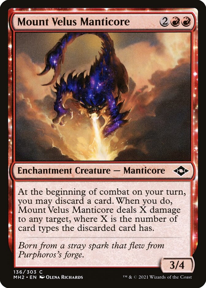 Mount Velus Manticore card front