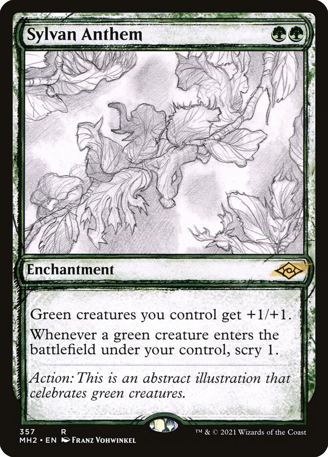 Sylvan Anthem card front