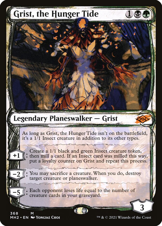 Grist, the Hunger Tide card front