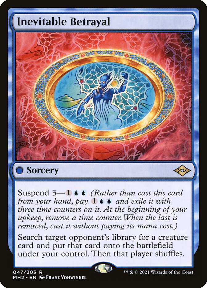 Inevitable Betrayal card front