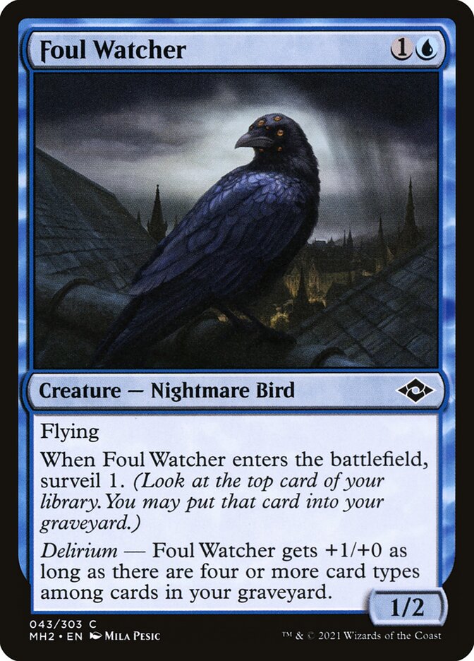Foul Watcher card front