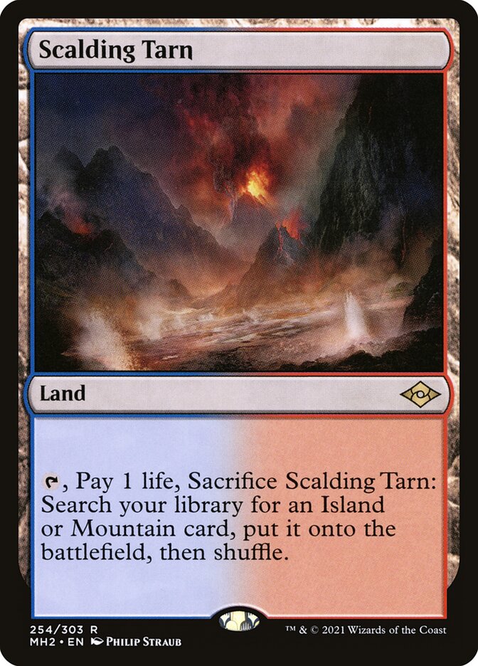 Scalding Tarn card front