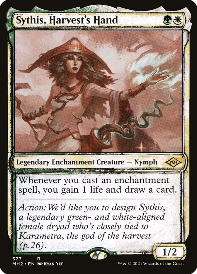 Sythis, Harvest's Hand card front