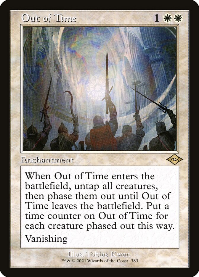 Out of Time card front