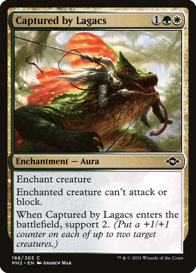 Captured by Lagacs card front