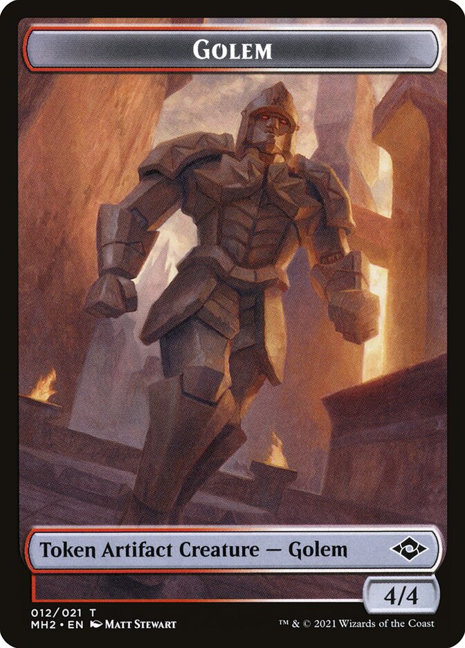 Golem card front
