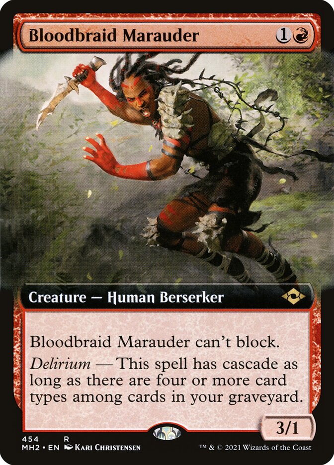 Bloodbraid Marauder card front