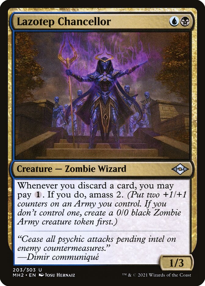 Lazotep Chancellor card front